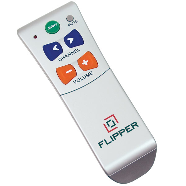 Flipper Universal Low Vision TV Remote - Click Image to Close